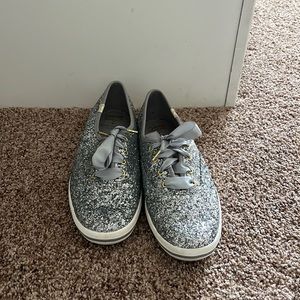 Kate Spade x Keds glitter shoes size 8.